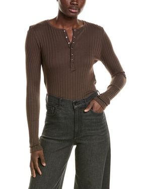 Amo Denim Amo Lottie Top - Brown