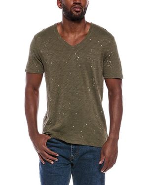 ATM Slub Jersey V-Neck Shirt - Green
