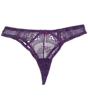 Journelle Natalia String Thong - Purple