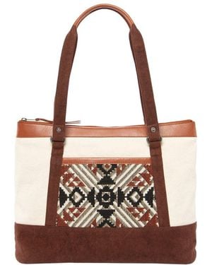 San Diego Hat Bay Sky Lady Bird Tote - Brown