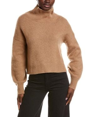 NAADAM Heirloom Oversized Turtleneck 100% Cashmere Jumper - Black