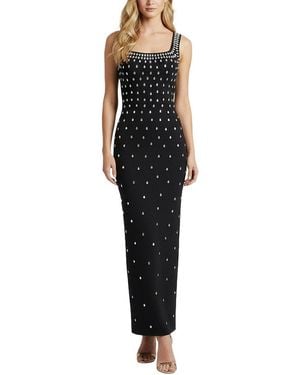 CAMILA BLANCO Printed Maxi Dress - Black