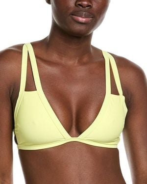 Ramy Brook Starla Bikini Top - Yellow