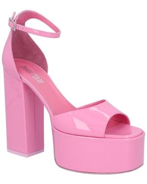 Paris Texas Tatiana Leather Sandal - Pink
