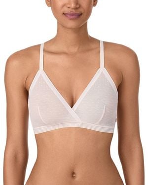 DKNY Point D'Esprit Bralette - White