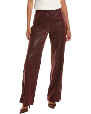Brunello Cucinelli Suede Pant - Red