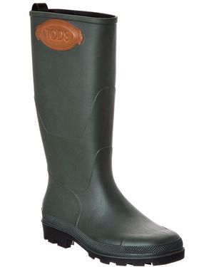 Tod's Rubber Rainboot - Green