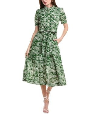 Jude Connally Marina Shirtdress - Green