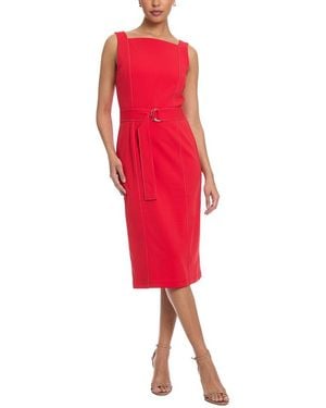 Maggy London Midi Dress - Red