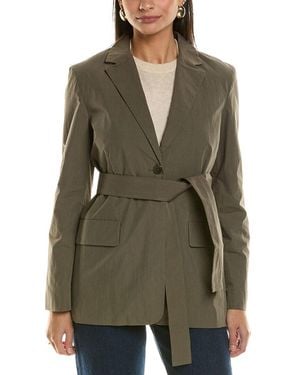 Proenza Schouler Label Technical Suiting Blazer - Green