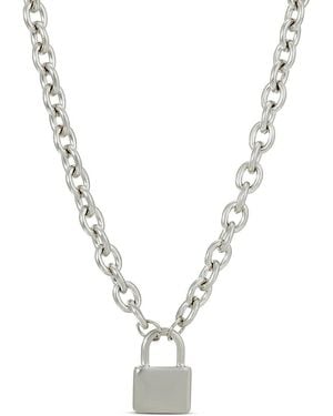 Eye Candy LA Pendant Necklace - Metallic
