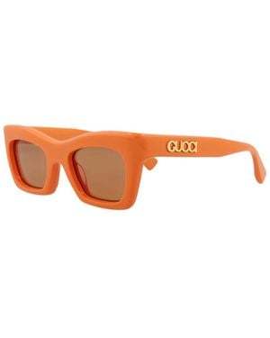 Gucci Gg1773S 50Mm Sunglasses - Orange