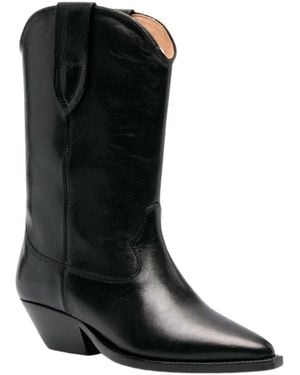 Isabel Marant Iconic Leather Boot - Black