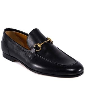 Gucci Jordaan Leather Loafer - Black