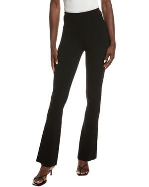 Maje Ribbed Flare Pant - Black
