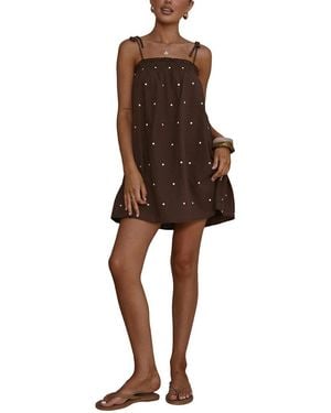 LOEY Mini Dress - Brown