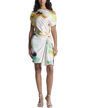 A.L.C. Poppy Satin Mini Dress - Blue