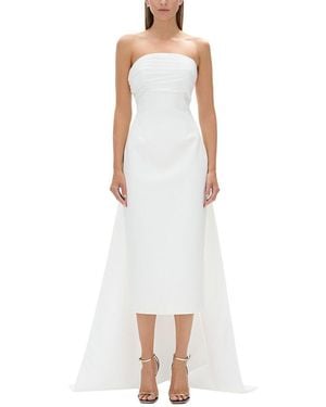 Rachel Gilbert Odette Column Dress - White