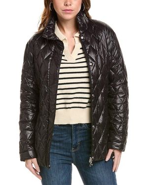 Patrizia Pepe Quilted Puffer Jacket - Black