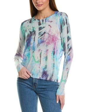 Autumn Cashmere Distressed Shirt - Blue