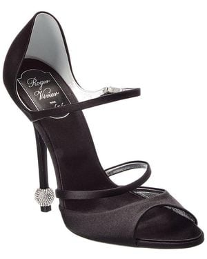 Roger Vivier Satin Sandal - Blue