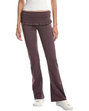 GUIZIO Fleur Ruffle Pant - Purple