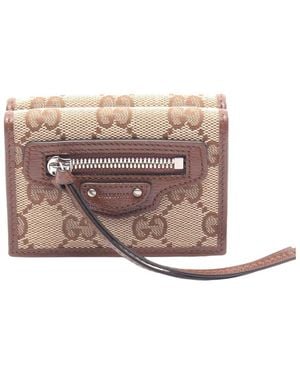 Gucci X Balenciaga Trifold Wallet (authentic Pre-loved) - Pink