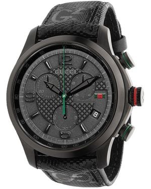 Gucci Men G-timeless Watch - Black
