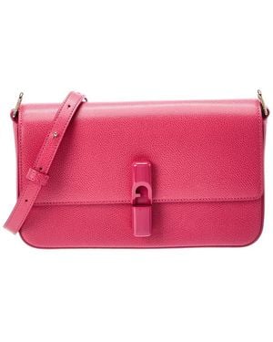 Furla Iride Small Leather Crossbody - Pink