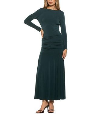 Alexia Admor Aurelian A-Line Dress - Green