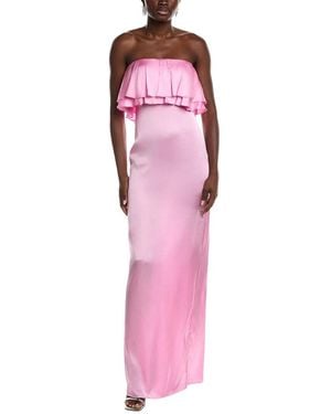 retroféte Queenie Maxi Dress - Pink