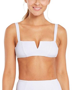 Vitamin A Kaya Scoop Neck Top - White
