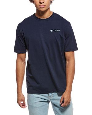 COSTA APPAREL Save A Shark T-Shirt - Blue