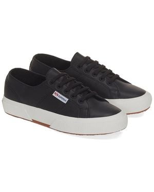Superga 2750 Nappa Sneaker - Black