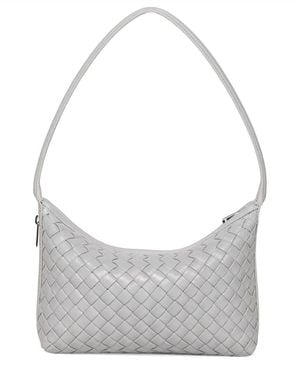 Walter Baker Hazel Leather Shoulder Bag - Grey