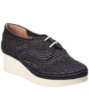 Robert Clergerie Vicolem Raffia Oxford - Black