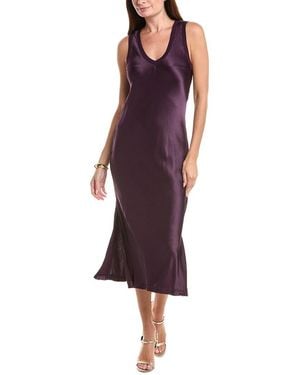 Michael Stars Randi Midi Dress - Red
