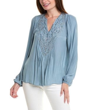 Kobi Halperin Keegan Blouse - Blue