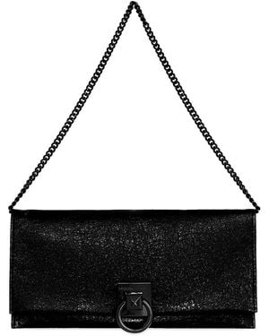 Rebecca Minkoff All Night Long Leather Clutch - Black