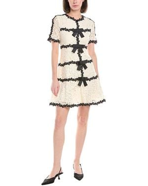 Stellah Lace Mini Dress - White