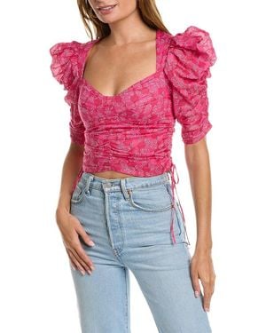Isabel Marant Etoile Galaor Top - Red