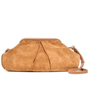 Dolce Vita Sahara Suede Clutch - Brown