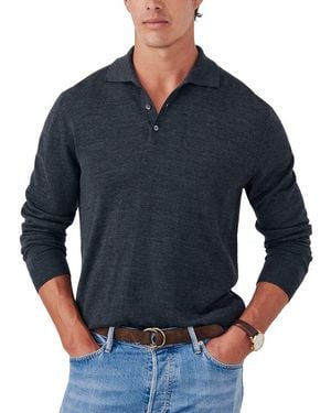 J.McLaughlin J. Mclaughlin Savona Merino Shirt - Blue