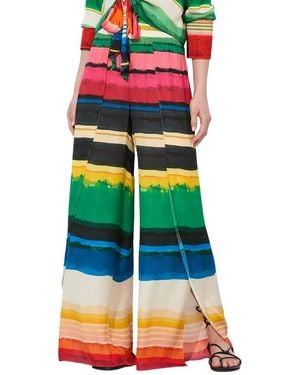 Alice + Olivia Larissa Pant - Multicolour