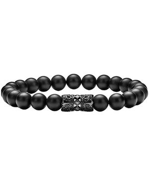 Stephen Oliver 34.50 Ct. Tw. Onyx Cz Bracelet - Black