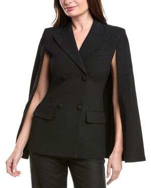 Michael Kors Sable Cape Blazer - Black