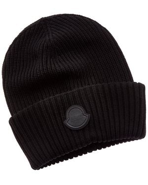 Moncler Wool Hat - Black
