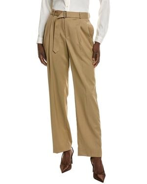 Officine Generale Officine Generale Marilou Wool Pant - Natural
