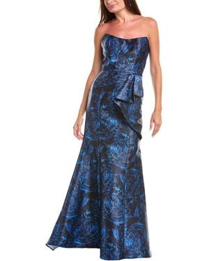 Rene Ruiz Mikado Gown - Blue