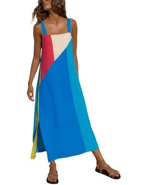 DELI S Printed Maxi Dress - Blue